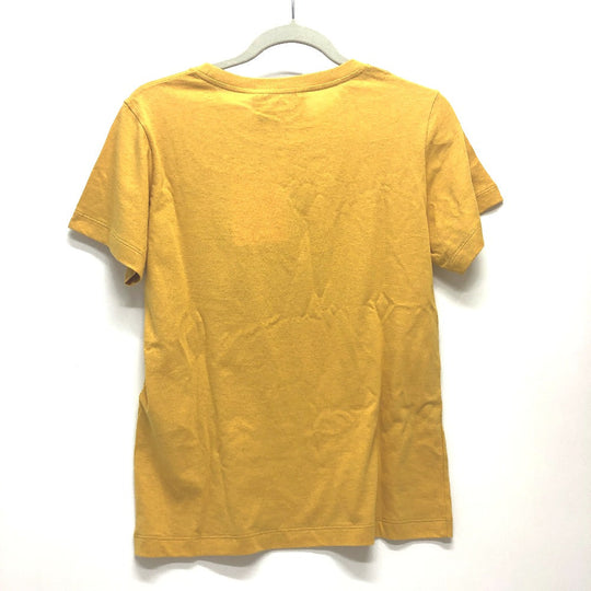 GUCCI Short sleeve T-shirt 616036 cotton yellow The north face collaboration THE NORTH FACE Collaboration Women XS Used Authentic