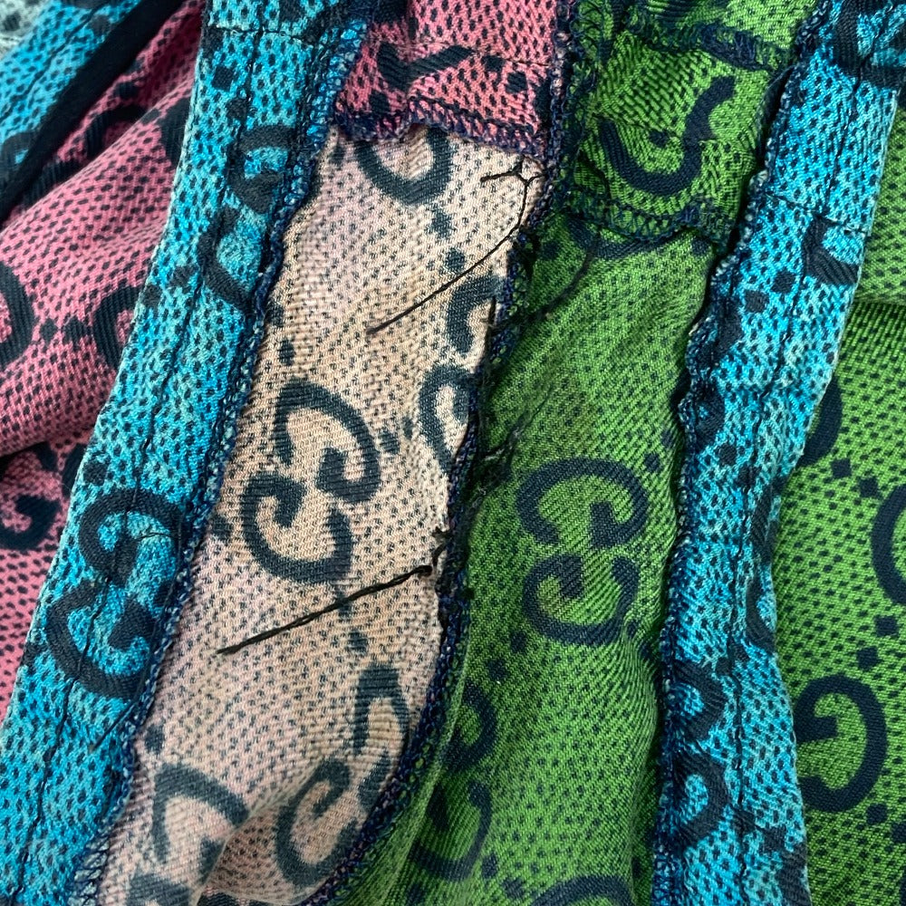 GUCCI Shorts polyester multicolor GG Rainbow Women Used Authentic