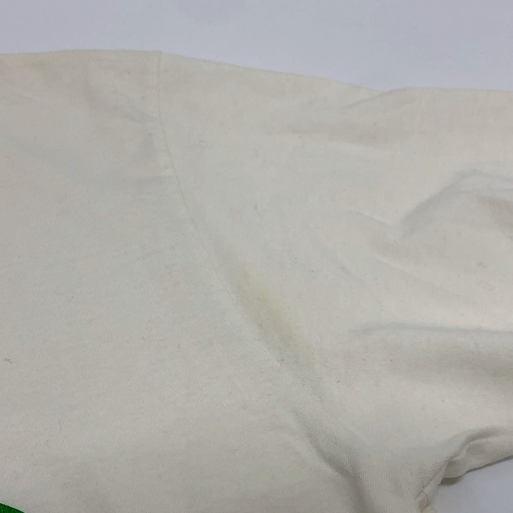 GUCCI Short sleeve T-shirt IT28SBNW4TCH cotton white Interlocking GG print mens XS Used Authentic