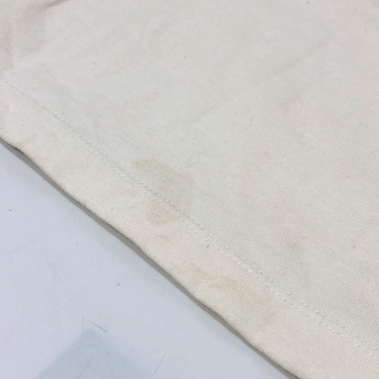 GUCCI Short sleeve T-shirt IT28SBNW4TCH cotton white Interlocking GG print mens XS Used Authentic