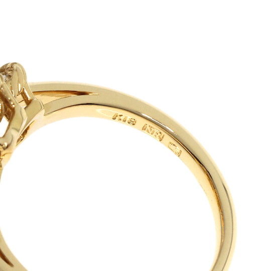 NINA RICCI Ring 18K Yellow Gold gold Sapphire diamond
