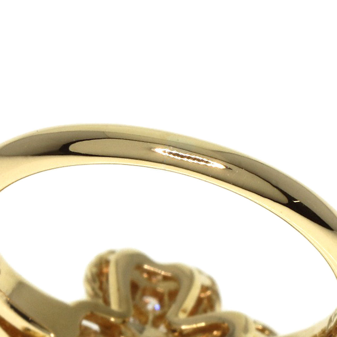 NINA RICCI Ring 18K Yellow Gold gold Sapphire diamond