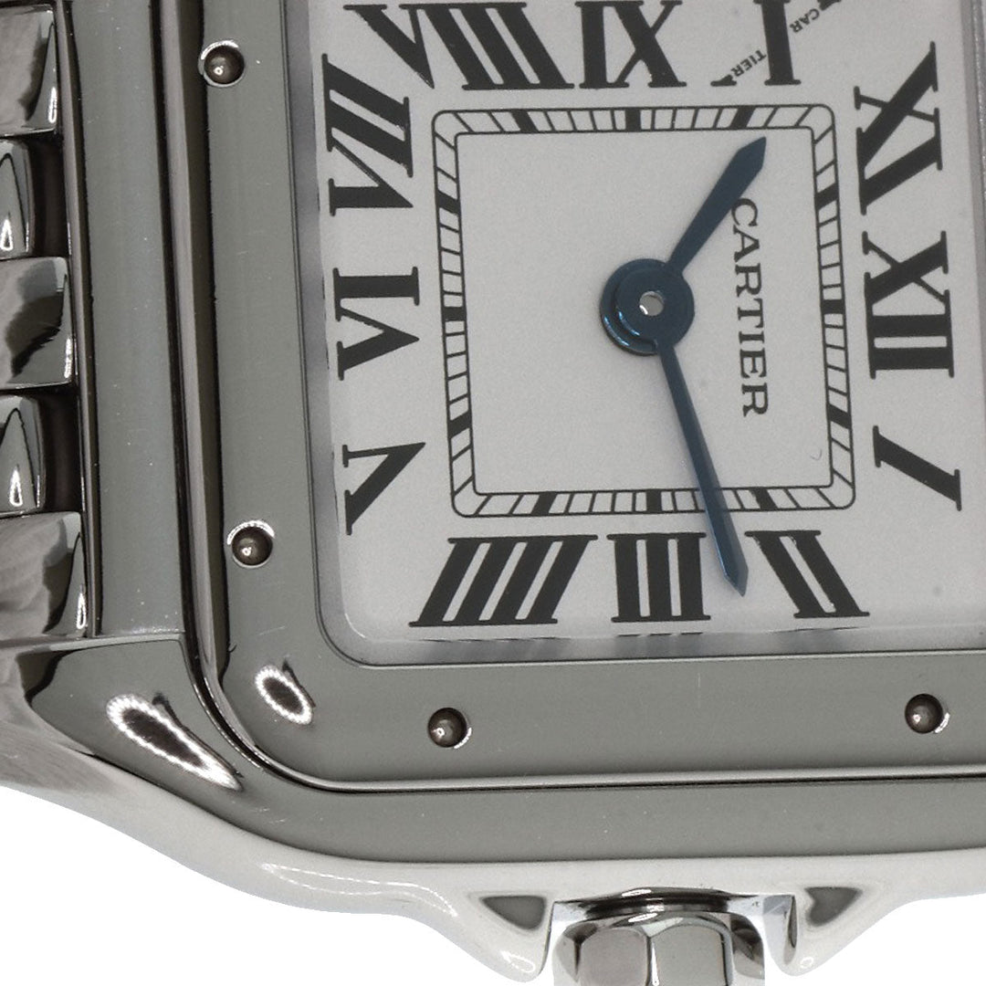 CARTIER Watches Quartz WSPN0006 Stainless Steel , Stainless Steel Silver PANTHERESM Silver dial Women Used Authentic