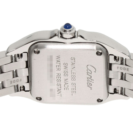 CARTIER Watches Quartz WSPN0006 Stainless Steel , Stainless Steel Silver PANTHERESM Silver dial Women Used Authentic