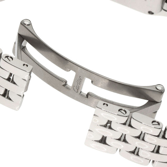 CARTIER Watches Quartz WSPN0006 Stainless Steel , Stainless Steel Silver PANTHERESM Silver dial Women Used Authentic