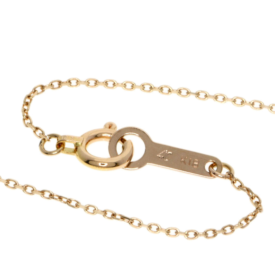 4℃ Necklace 18K Pink Gold gold Pink sapphire diamond