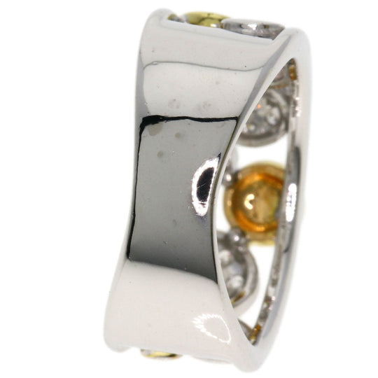 TASAKI Ring K18WG , K18PG , K18WG Silver diamond Women Used Authentic