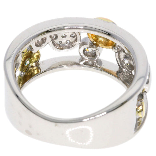 TASAKI Ring K18WG , K18PG , K18WG Silver diamond Women Used Authentic