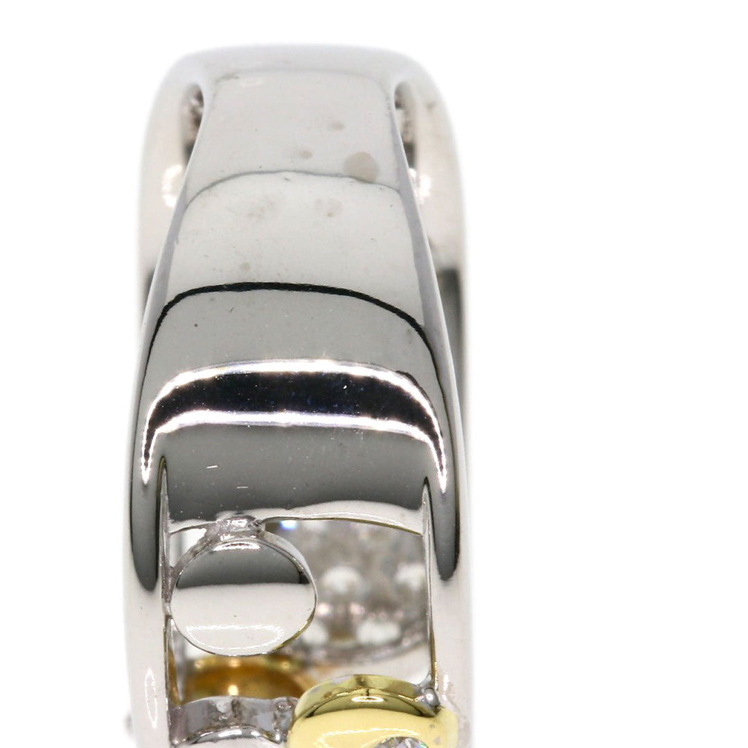TASAKI Ring K18WG , K18PG , K18WG Silver diamond Women Used Authentic