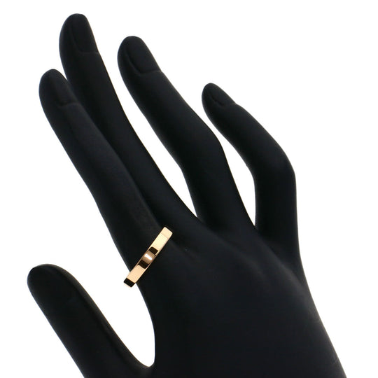 TIFFANY&Co. Ring 18K Pink Gold gold Flat band Women Used Authentic