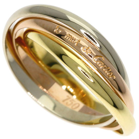 CARTIER Ring 18K Yellow Gold gold Trinity #48