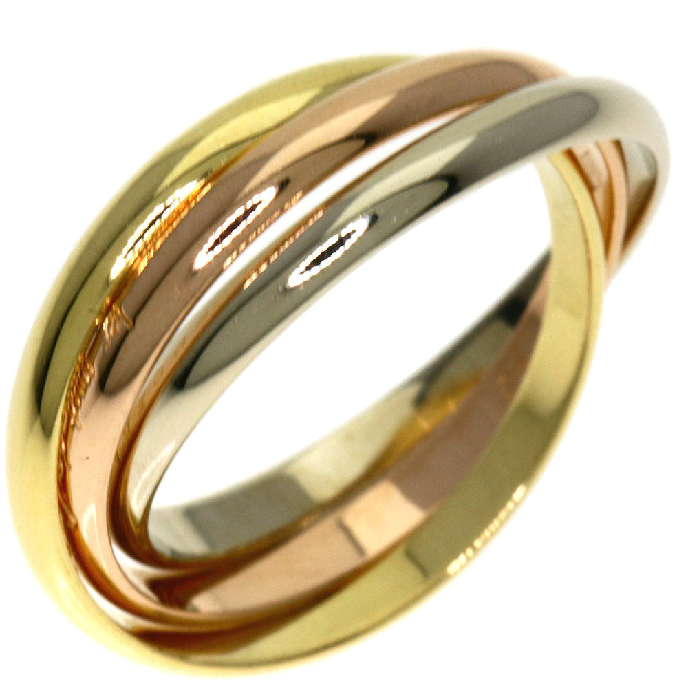 CARTIER Ring 18K Yellow Gold gold Trinity #48