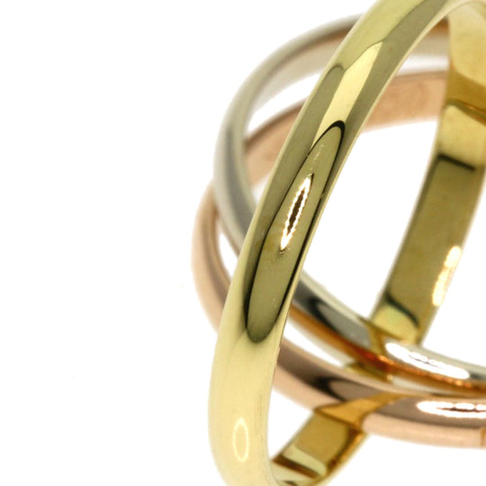 CARTIER Ring 18K Yellow Gold gold Trinity #48