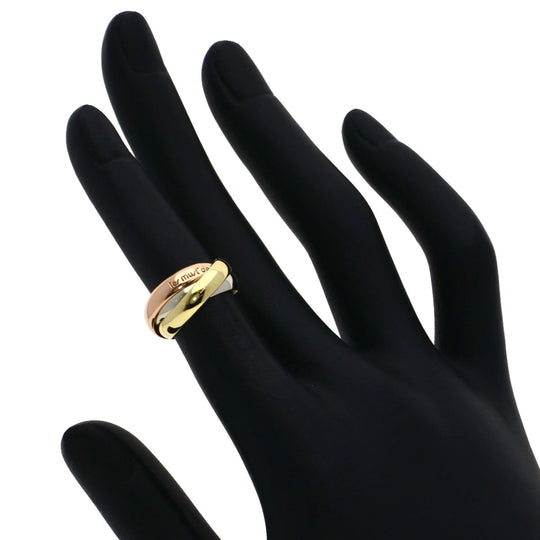 CARTIER Ring 18K Yellow Gold gold Trinity #43