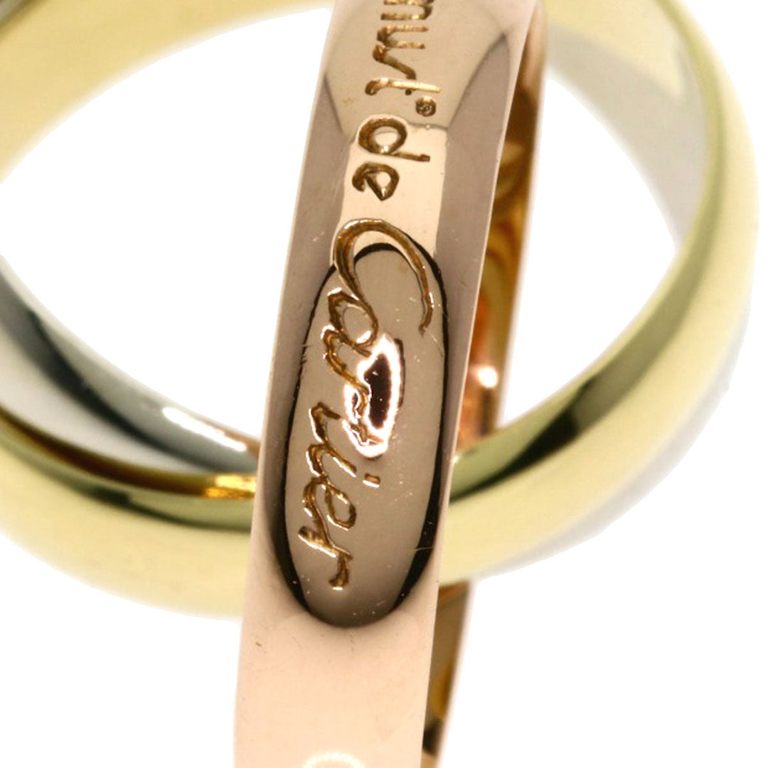 CARTIER Ring 18K Yellow Gold gold Trinity #43