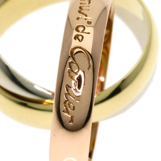CARTIER Ring 18K Yellow Gold gold Trinity #43