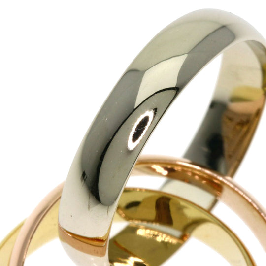 CARTIER Ring 18K Yellow Gold gold Trinity #43