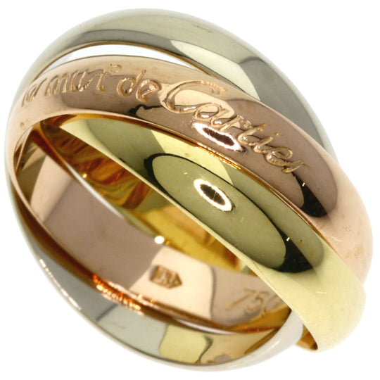 CARTIER Ring 18K Yellow Gold gold Trinity #47