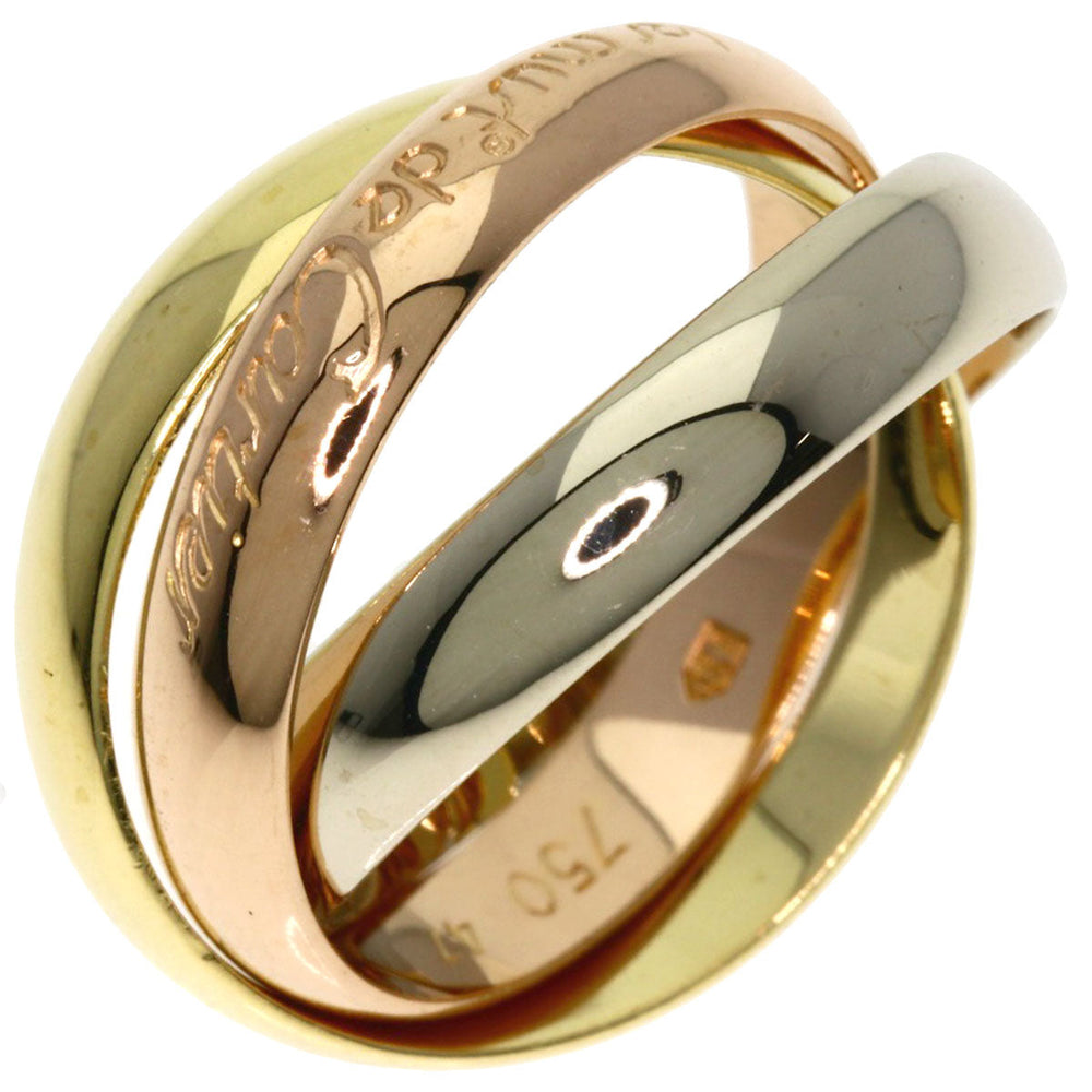 CARTIER Ring 18K Yellow Gold gold Trinity #47