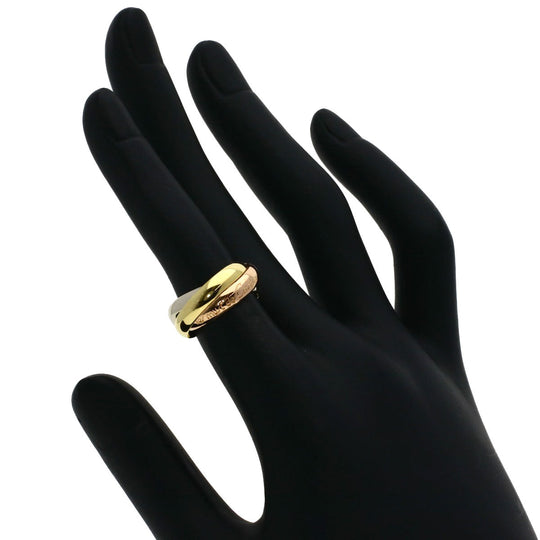 CARTIER Ring 18K Yellow Gold gold Trinity #47