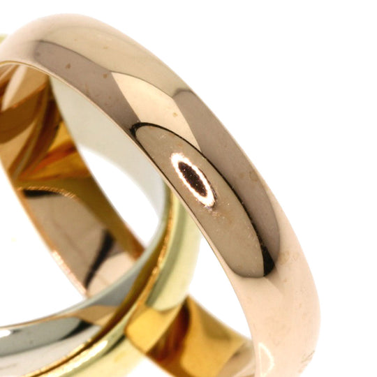 CARTIER Ring 18K Yellow Gold gold Trinity #47