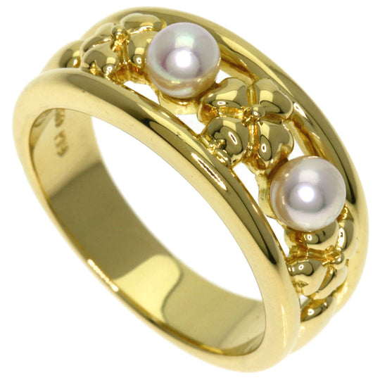MIKIMOTO Ring 18K Yellow Gold gold Pearl Women Used Authentic