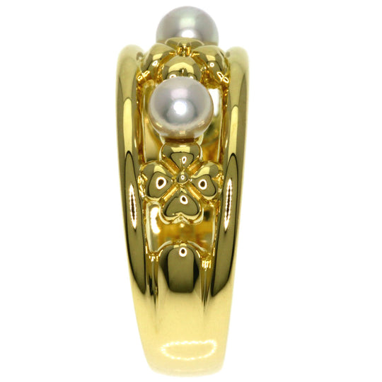 MIKIMOTO Ring 18K Yellow Gold gold Pearl Women Used Authentic