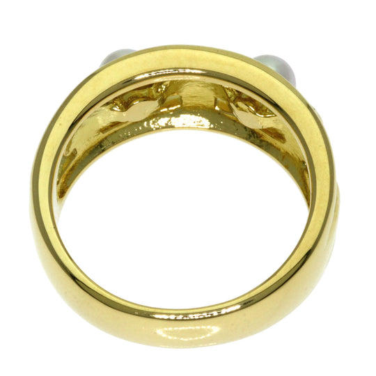 MIKIMOTO Ring 18K Yellow Gold gold Pearl Women Used Authentic