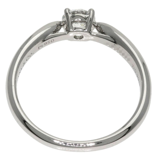 TIFFANY&Co. Ring PT950 Silver Harmony diamond Women Used Authentic