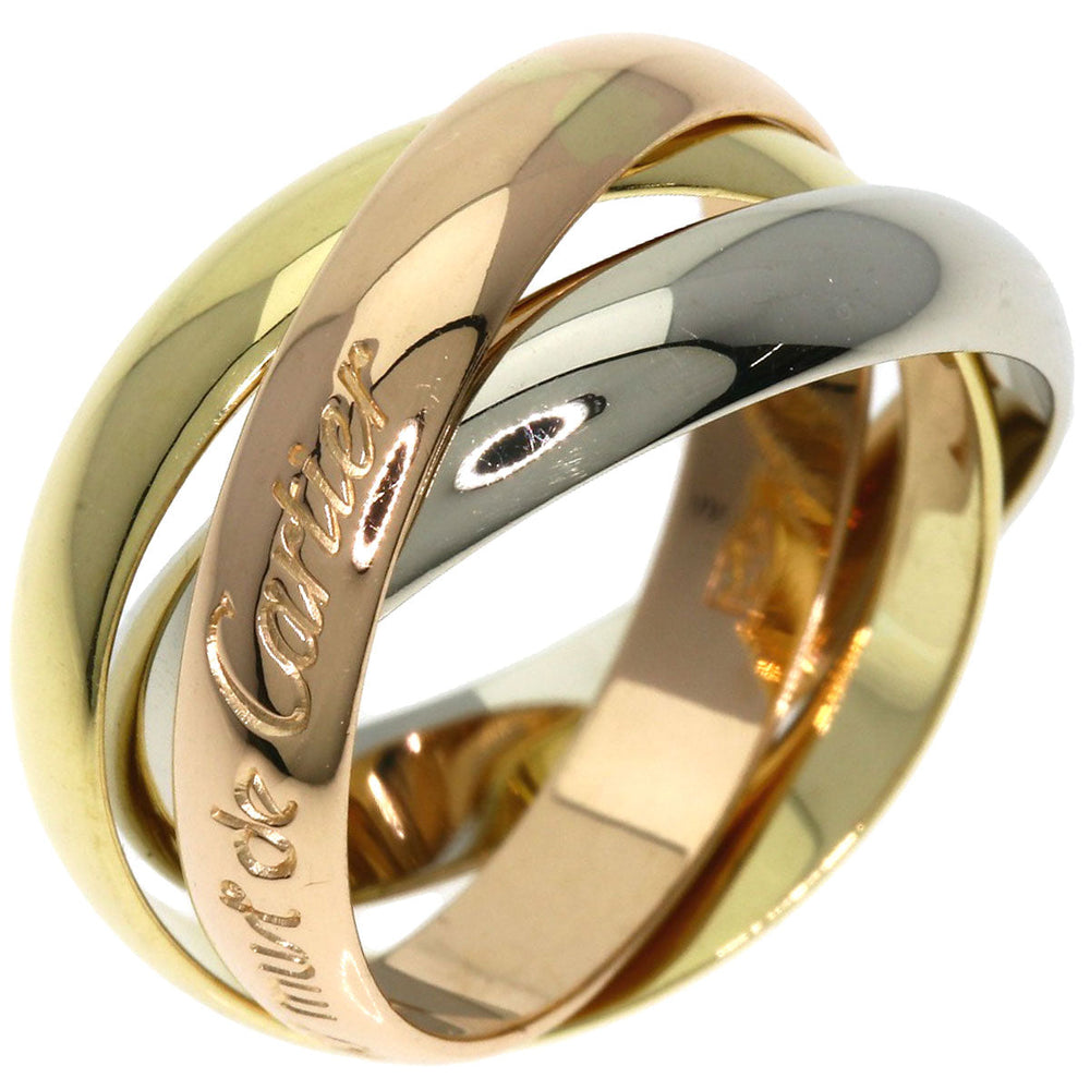CARTIER Ring 18K Yellow Gold gold Trinity #49