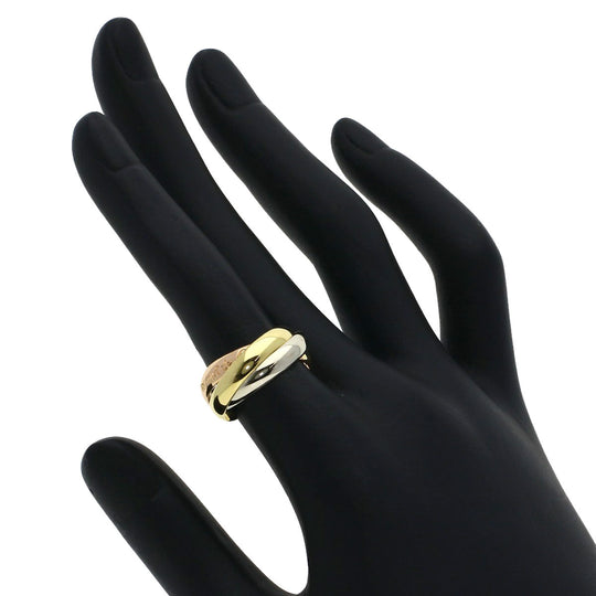 CARTIER Ring 18K Yellow Gold gold Trinity #49