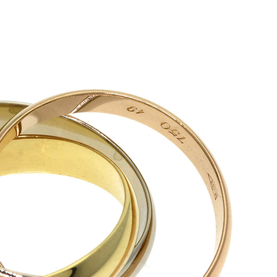 CARTIER Ring 18K Yellow Gold gold Trinity #49