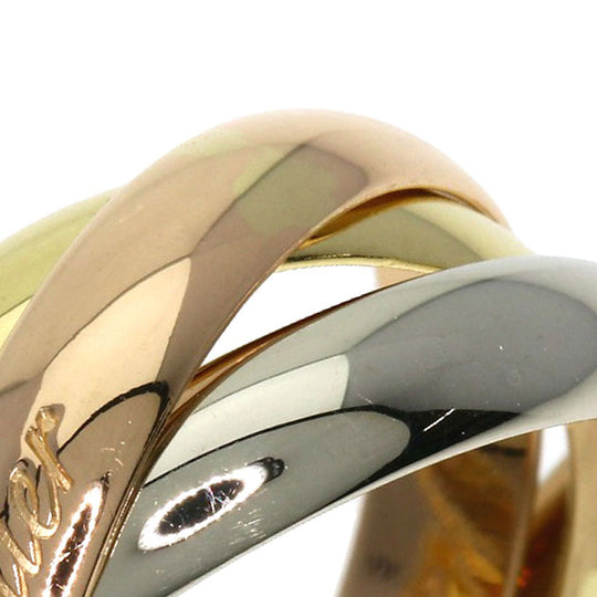 CARTIER Ring 18K Yellow Gold gold Trinity #49