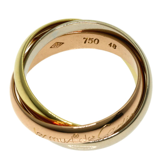 CARTIER Ring 18K Yellow Gold gold Trinity #48
