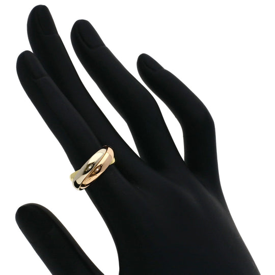 CARTIER Ring 18K Yellow Gold gold Trinity #48