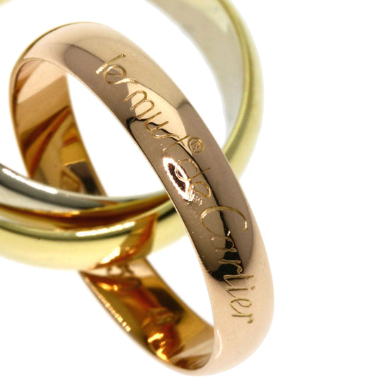 CARTIER Ring 18K Yellow Gold gold Trinity #48