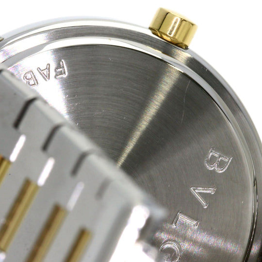 BVLGARI Watches Quartz BB33SGD Stainless Steel , SSxK18YG gold Bulgari Bulgari black dial mens Used Authentic