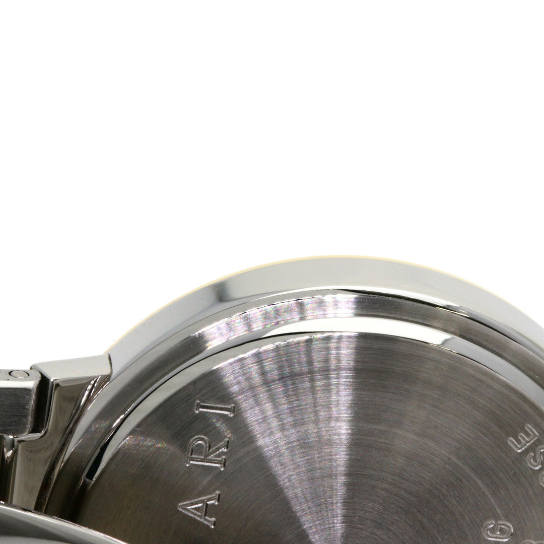 BVLGARI Watches Quartz BB33SGD Stainless Steel , SSxK18YG gold Bulgari Bulgari black dial mens Used Authentic