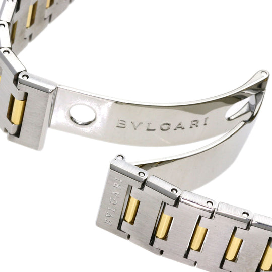 BVLGARI Watches Quartz BB33SGD Stainless Steel , SSxK18YG gold Bulgari Bulgari black dial mens Used Authentic