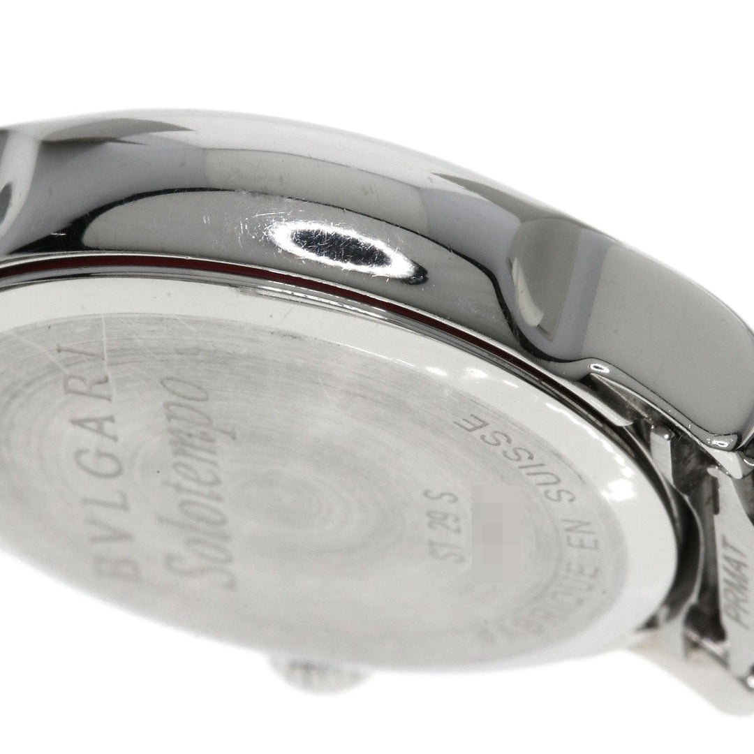 BVLGARI Watches Quartz ST29S Stainless Steel Silver Solo tempo Silver dial