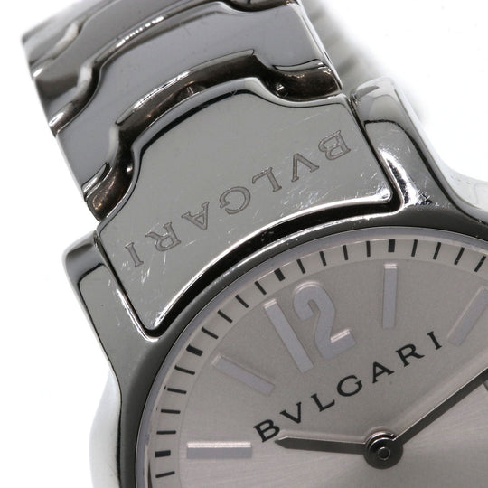 BVLGARI Watches Quartz ST29S Stainless Steel Silver Solo tempo Silver dial