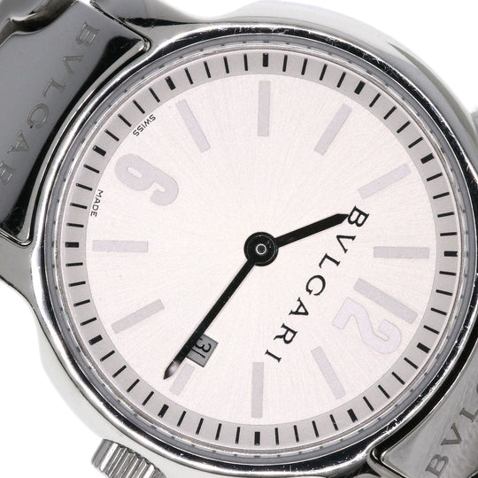 BVLGARI Watches Quartz ST29S Stainless Steel Silver Solo tempo Silver dial
