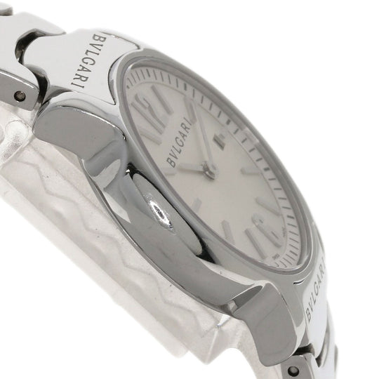 BVLGARI Watches Quartz ST29S Stainless Steel Silver Solo tempo Silver dial