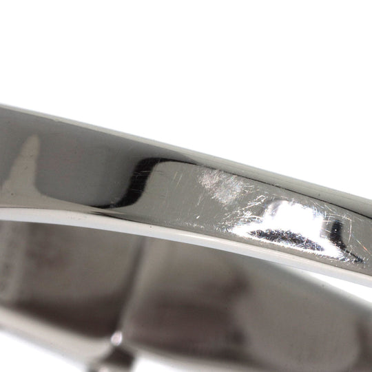 GUCCI Watches Quartz 1500L Stainless Steel , Stainless Steel Silver Square face bangle White shell dial Women Used Authentic