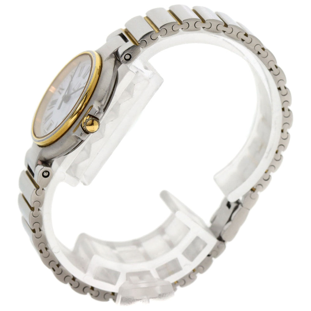 Dunhill Watches Quartz Stainless Steel , SSxGP gold Millennium white dial Women Used Authentic