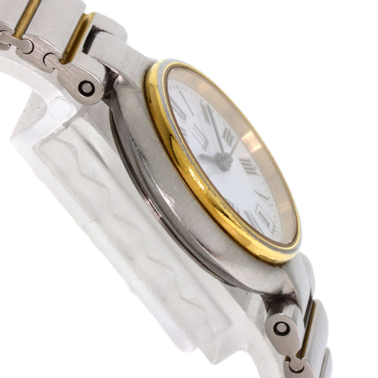 Dunhill Watches Quartz Stainless Steel , SSxGP gold Millennium white dial Women Used Authentic