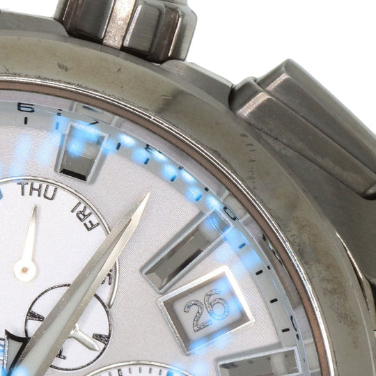 SEIKO Watches Solar Powered SBXC063 Titanium Ceramic , Titanium Ceramic Silver Astron Silver dial mens Used Authentic