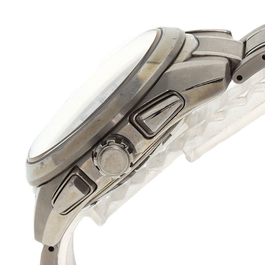 SEIKO Watches Solar Powered SBXC063 Titanium Ceramic , Titanium Ceramic Silver Astron Silver dial mens Used Authentic