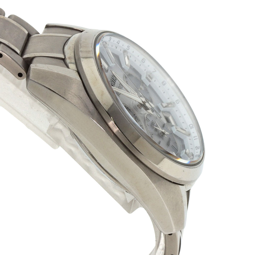 SEIKO Watches Solar Powered SBXC063 Titanium Ceramic , Titanium Ceramic Silver Astron Silver dial mens Used Authentic