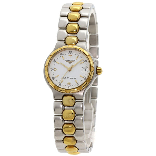 LONGINES Watches Quartz L1.113.3 Stainless Steel Silver Conquest white dial